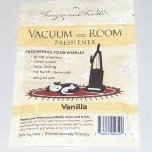 Fragrance Fresh - Vanilla scent Carpet & Vacuum Freshener small pouch